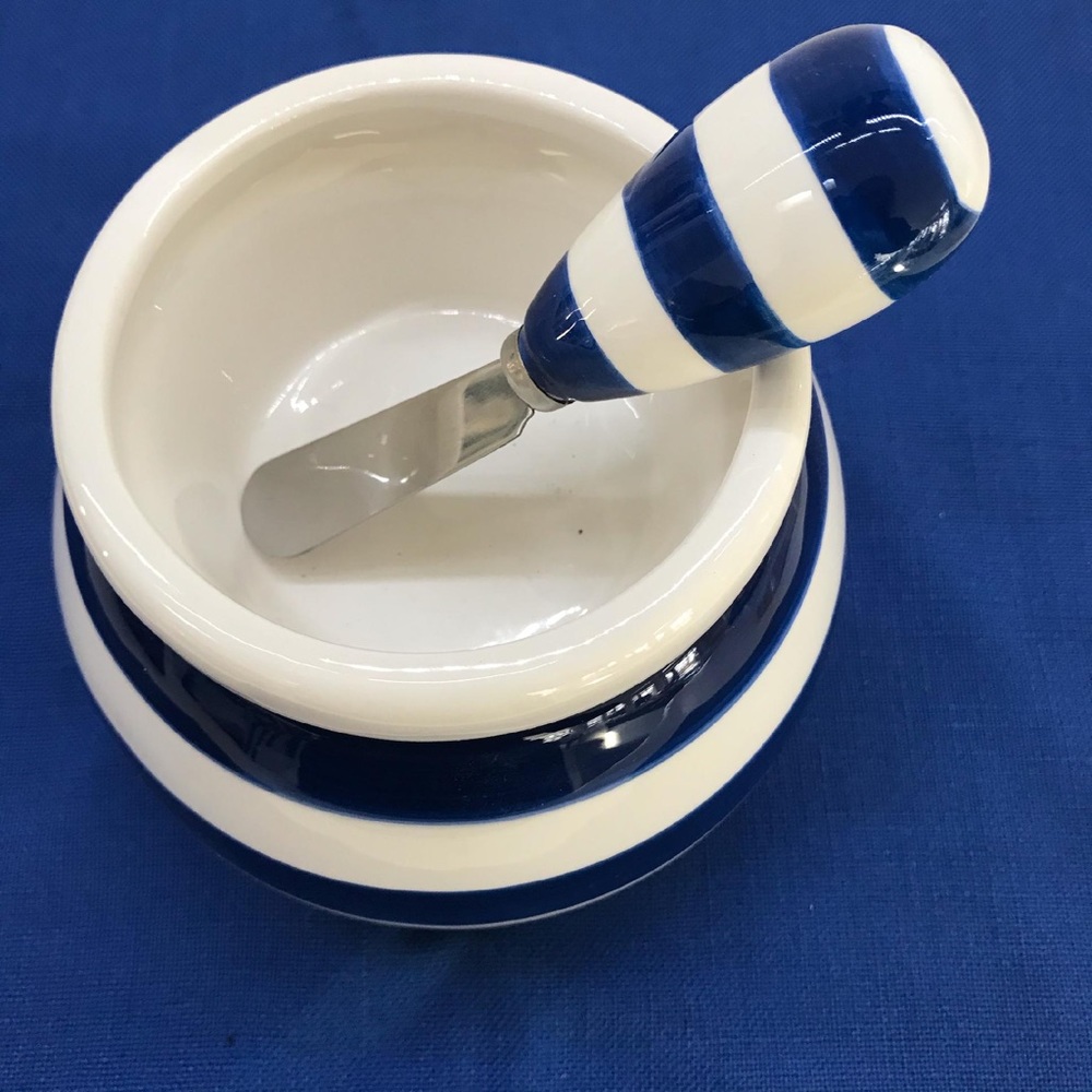Tessie’s Plates,3 Pc Service,Covered Bowl/Spreader